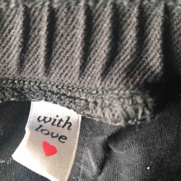 Uniquely Lorna Jane Black Pants w/gathered leg cuffs size Small - Picture 9 of 9